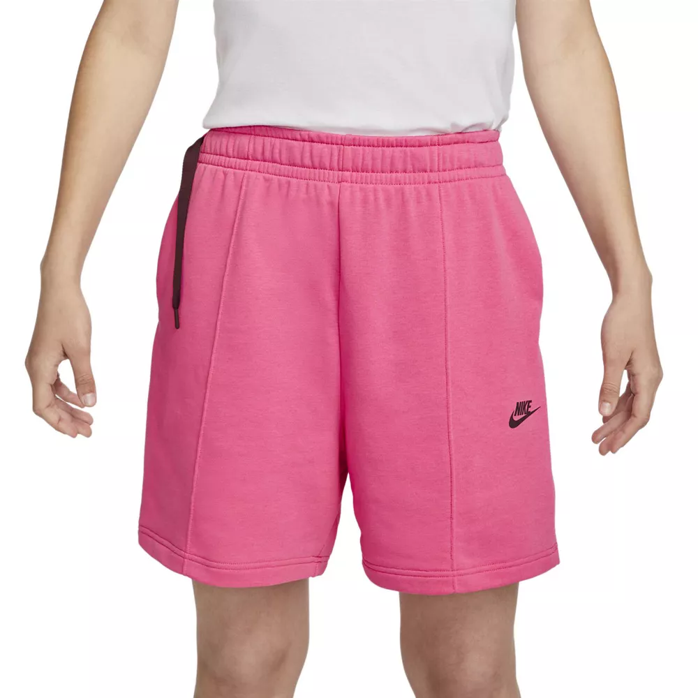 Women's Nike Sportswear High-Waisted Fleece Dance Shorts 2 Women's Nike Sportswear High-Waisted Fleece Dance Shorts - Image 2