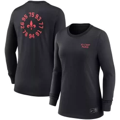 Women's Nike Black Paris Saint-Germain Ignite Long Sleeve T-Shirt