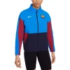Women's Nike Blue Barcelona Full-Zip Performance Anthem Jacket