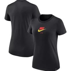 Women's Nike Black Liverpool Club T-Shirt