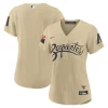 Women's Nike Gold Arizona Diamondbacks 2021 City Connect Replica Jersey