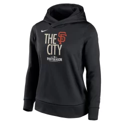 Women's Nike Black San Francisco Giants Postseason Dugout Pullover Hoodie 5 Women's Nike Black San Francisco Giants Postseason Dugout Pullover Hoodie -Nike Clothing store 5655389 ALT2