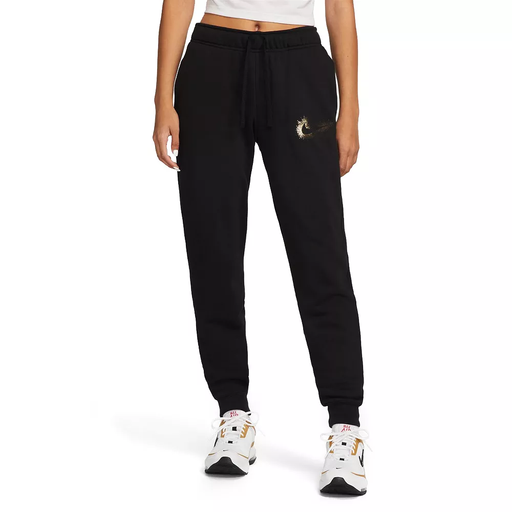 Women's Nike Sportswear Club Fleece Graphic Logo Joggers 1 Women's Nike Sportswear Club Fleece Graphic Logo Joggers