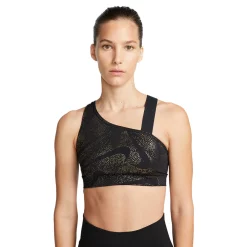 Nike Clothing store 26 Nike Dri-FIT Swoosh Asymmetrical Medium-Impact Sports Bra