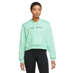 Women's Nike Therma-FIT Graphic Hoodie -Nike Clothing store 5676325 Mint Foam