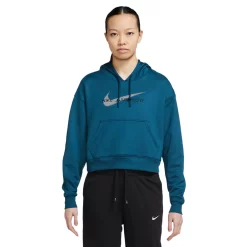 Women's Nike Therma-FIT Graphic Hoodie -Nike Clothing store 5676325 Valerian Blue