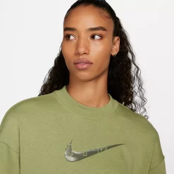 Women's Nike Dri-FIT Get Fit Graphic Training Sweatshirt -Nike Clothing store 5676347 ALT3