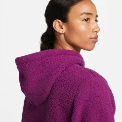 Women's Nike Therma-FIT Cozy Fleece Hoodie -Nike Clothing store 5676359 ALT3
