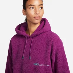 Women's Nike Therma-FIT Cozy Fleece Hoodie -Nike Clothing store 5676359 ALT5