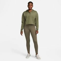 Women's Nike Dri-FIT Half-Zip Hoodie -Nike Clothing store 5676378 ALT2