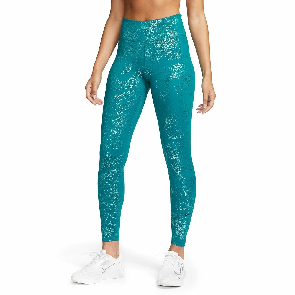 Women's Nike Dri-FIT Pro Sparkle Midrise Leggings 2 Women's Nike Dri-FIT Pro Sparkle Midrise Leggings - Image 2