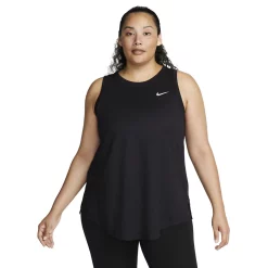 Plus Size Nike Dri-FIT Tank -Nike Clothing store 5677568 Black