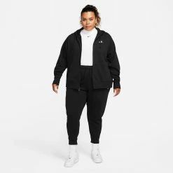 Plus Size Nike Sportswear Club Fleece Full-Zip Hoodie -Nike Clothing store 5678283 ALT2