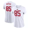 Women's Nike George Kittle White San Francisco 49ers Player Name & Number T-Shirt