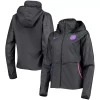 Women's Nike Black Barcelona AWF Raglan Full-Zip Jacket