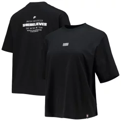 Women's Nike Black USWNT Voice Believe T-Shirt