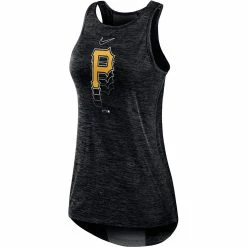 Women's Nike Black Pittsburgh Pirates Logo Fade High Neck Performance Tank Top 5 Women's Nike Black Pittsburgh Pirates Logo Fade High Neck Performance Tank Top -Nike Clothing store 5695004 ALT2