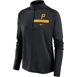 Women's Nike Black Pittsburgh Pirates Primetime Local Touch Pacer Quarter-Zip Top 5 Women's Nike Black Pittsburgh Pirates Primetime Local Touch Pacer Quarter-Zip Top -Nike Clothing store 5695355 ALT2