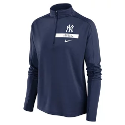 Women's Nike Navy New York Yankees Primetime Local Touch Pacer Quarter-Zip Top 5 Women's Nike Navy New York Yankees Primetime Local Touch Pacer Quarter-Zip Top -Nike Clothing store 5695400 ALT2