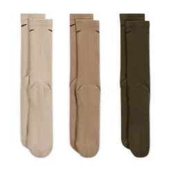 Women's Nike Everyday Plus Cushioned Training Crew Socks 3-pk. 11 Women's Nike Everyday Plus Cushioned Training Crew Socks 3-pk. -Nike Clothing store 5698315 ALT