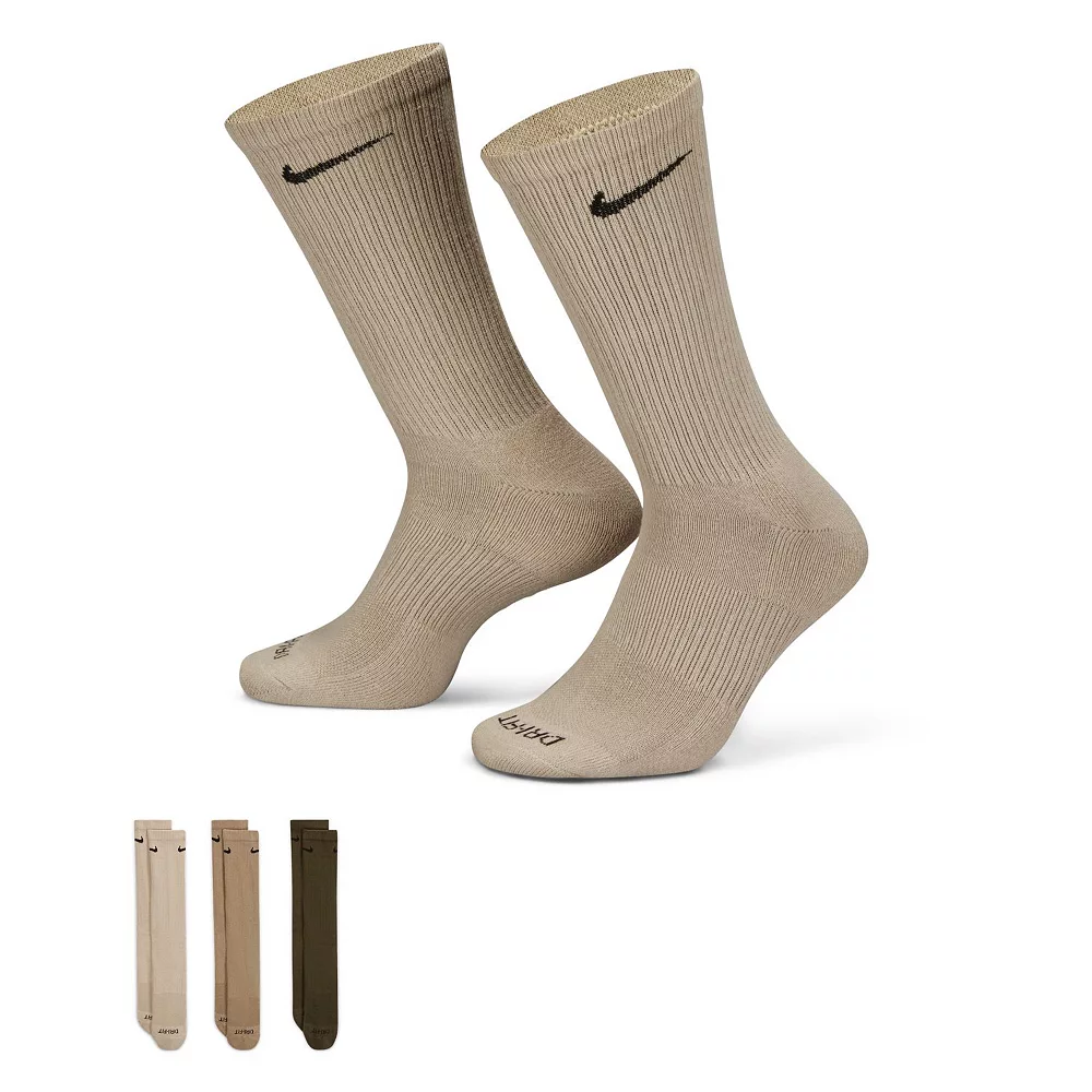 Women's Nike Everyday Plus Cushioned Training Crew Socks 3-pk. 7 Women's Nike Everyday Plus Cushioned Training Crew Socks 3-pk. - Image 7