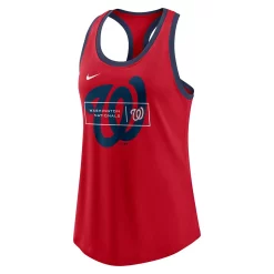 Women's Nike Red/Navy Washington Nationals X-Ray Racerback Tank Top -Nike Clothing store 5704298 ALT2