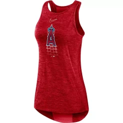 Women's Nike Red Los Angeles Angels Logo Fade High Neck Performance Tank Top 5 Women's Nike Red Los Angeles Angels Logo Fade High Neck Performance Tank Top -Nike Clothing store 5704469 ALT2
