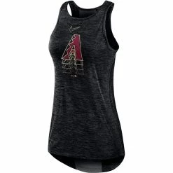 Women's Nike Black Arizona Diamondbacks Logo Fade High Neck Performance Tank Top 5 Women's Nike Black Arizona Diamondbacks Logo Fade High Neck Performance Tank Top -Nike Clothing store 5704867 ALT2