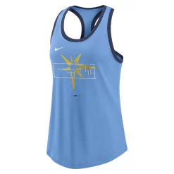 Women's Nike Light Blue Tampa Bay Rays X-Ray Racerback Performance Tank Top -Nike Clothing store 5727865 ALT2