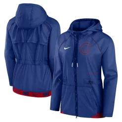 Women's Nike Royal Chicago Cubs Statement Full-Zip Hoodie Jacket