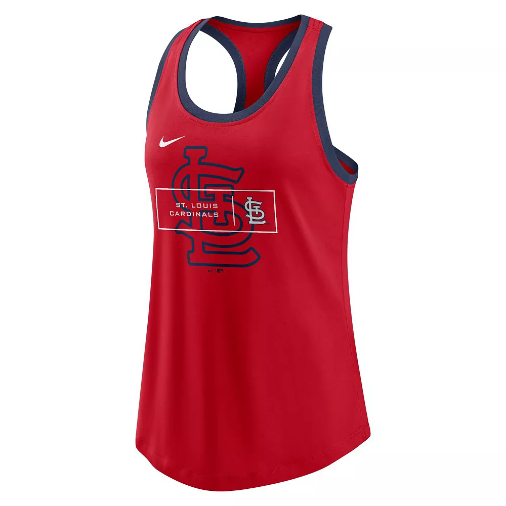 Women's Nike Red St. Louis Cardinals X-Ray Racerback Performance Tank Top 3 Women's Nike Red St. Louis Cardinals X-Ray Racerback Performance Tank Top - Image 3