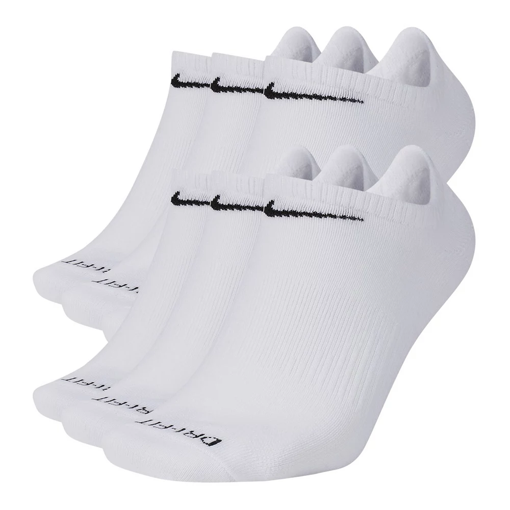 Women's Nike 6-Pack Everyday Plus Lightweight Training No-Show Socks 2 Women's Nike 6-Pack Everyday Plus Lightweight Training No-Show Socks - Image 2