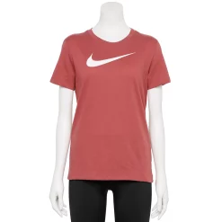 Women's Nike Dri-FIT Swoosh Graphic Tee 14 Women's Nike Dri-FIT Swoosh Graphic Tee -Nike Clothing store 5738085 Canyon Rust