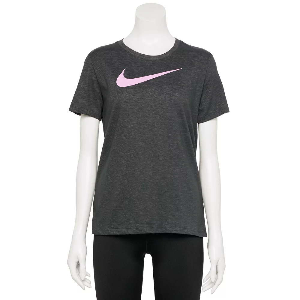 Women's Nike Dri-FIT Swoosh Graphic Tee 1 Women's Nike Dri-FIT Swoosh Graphic Tee