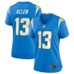 Women's Nike Keenan Allen Powder Blue Los Angeles Chargers Game Jersey