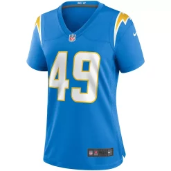 Women's Nike Drue Tranquill Powder Blue Los Angeles Chargers Game Jersey -Nike Clothing store 5742308 ALT2