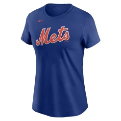 Women's Nike Francisco Lindor Royal New York Mets Name & Number T-Shirt 5 Women's Nike Francisco Lindor Royal New York Mets Name & Number T-Shirt -Nike Clothing store 5769847 ALT2