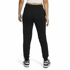 Women's Nike Sportswear Club Fleece Leopard-Print Logo Pants -Nike Clothing store 5788967 ALT