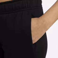 Women's Nike Sportswear Club Fleece Leopard-Print Logo Pants -Nike Clothing store 5788967 ALT3