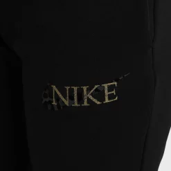 Women's Nike Sportswear Club Fleece Leopard-Print Logo Pants -Nike Clothing store 5788967 ALT5