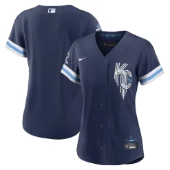 Women's Nike Navy Kansas City Royals 2022 City Connect Replica Jersey