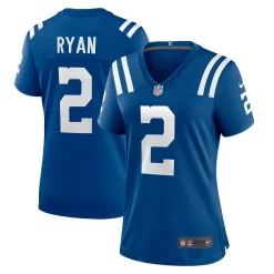 Women's Nike Matt Ryan Royal Indianapolis Colts Game Jersey