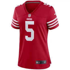 Women's Nike Trey Lance Scarlet San Francisco 49ers Team Player Game Jersey 5 Women's Nike Trey Lance Scarlet San Francisco 49ers Team Player Game Jersey -Nike Clothing store 5794496 ALT2
