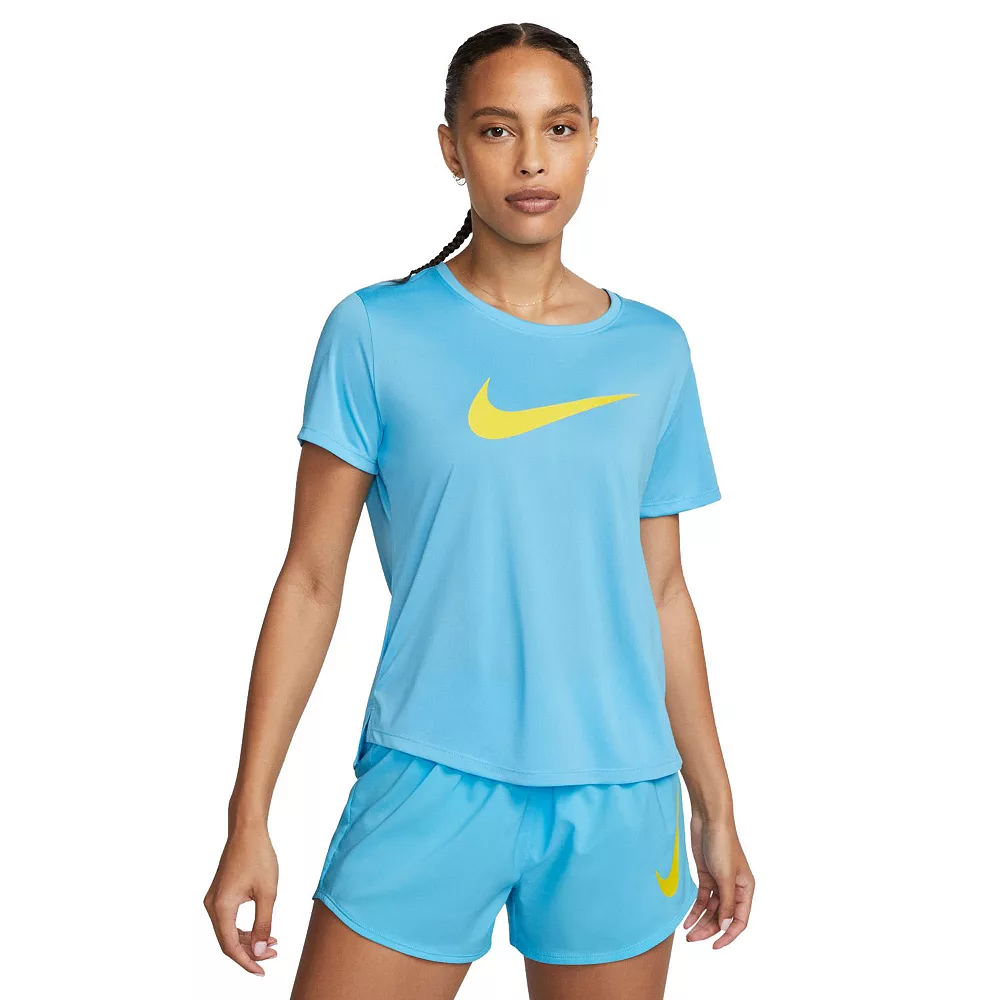 Women's Nike One Dri-FIT Swoosh Tee 2 Women's Nike One Dri-FIT Swoosh Tee - Image 2