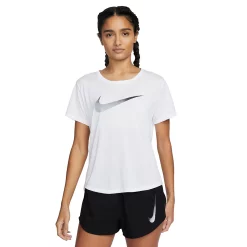 Women's Nike One Dri-FIT Swoosh Tee 9 Women's Nike One Dri-FIT Swoosh Tee -Nike Clothing store 5813722 White