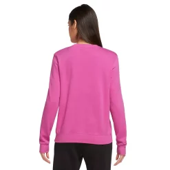 Women's Nike Sportswear Club Fleece Gingham Logo Sweatshirt 8 Women's Nike Sportswear Club Fleece Gingham Logo Sweatshirt -Nike Clothing store 5813726 ALT