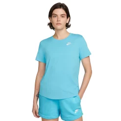 Women's Nike Sportswear Club Essentials Tee 16 Women's Nike Sportswear Club Essentials Tee -Nike Clothing store 5813727 Baltic Blue