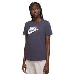 Women's Nike Sportswear Essentials Logo Tee -Nike Clothing store 5813729 Gridiron