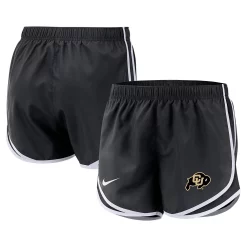 Women's Nike Black Colorado Buffaloes Team Tempo Performance Shorts
