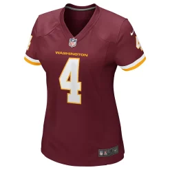 Women's Nike Taylor Heinicke Burgundy Washington Football Team Game Jersey -Nike Clothing store 5821363 ALT2